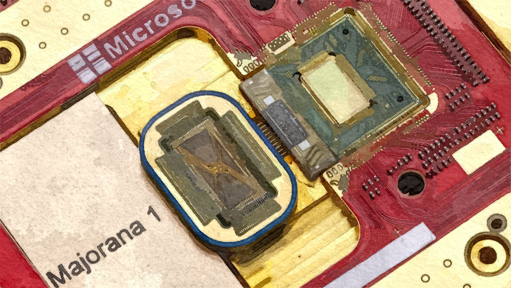 Microsoft Majorana particle topological qubit concept
